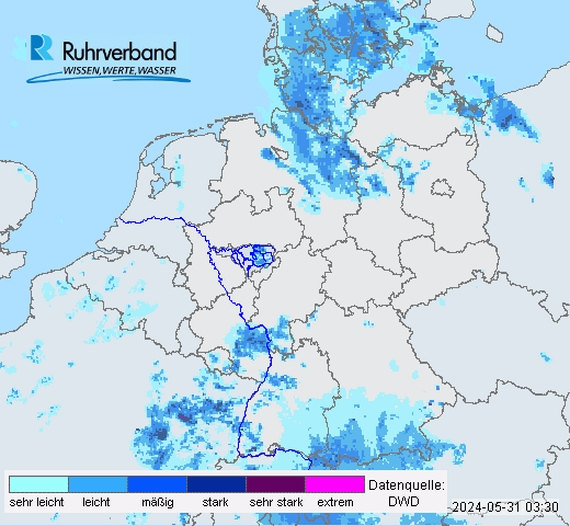 Radarbild NRW